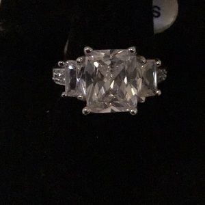 White Sapphire Ring